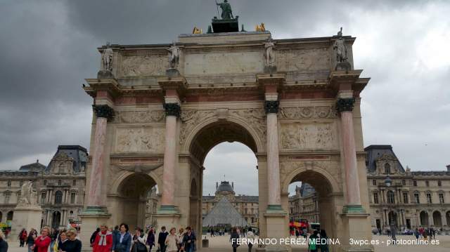 Arc de triomphe du Carrousel, Paris, Francia 640w